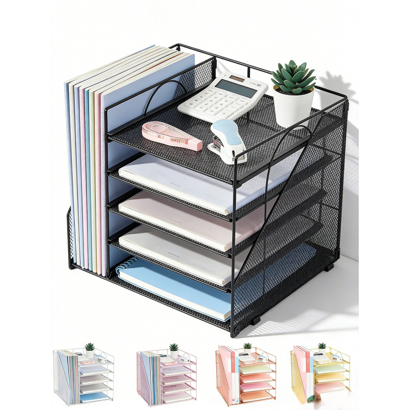 Binder Storage Box - 5 schicht Papier Datei Rack Büro