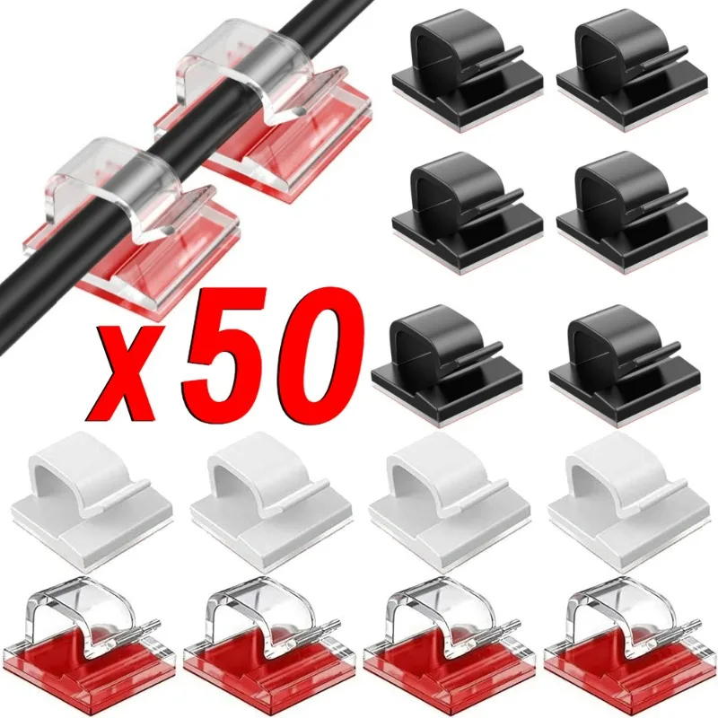Pegboard Office Organizer - 10/20/50PCS Kabel Organizer Clips Draht Wickler