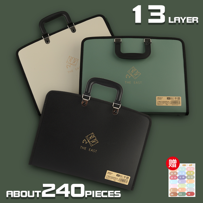 13-Gitter A4 mehrschichtige er – Binder Storage Box Bewertung und Preis