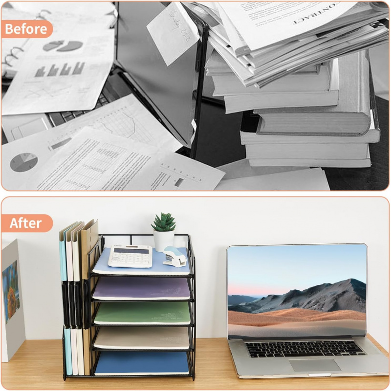 5-stufiges Mehrzweck-Aktenrega – Binder Storage Box Bewertung und Preis