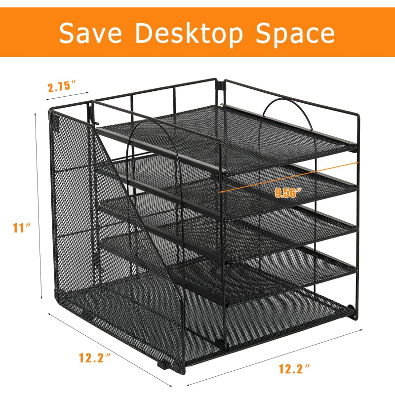 5-stufiges Mehrzweck-Aktenrega – Binder Storage Box Bewertung und Preis