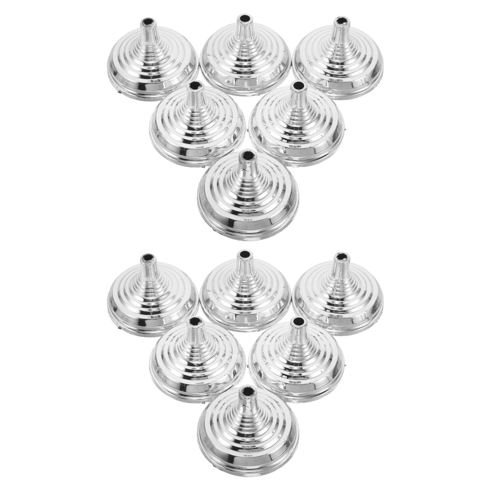 12 Stück silberner Mini-Schrei – Conference Table Round Bewertung und Preis