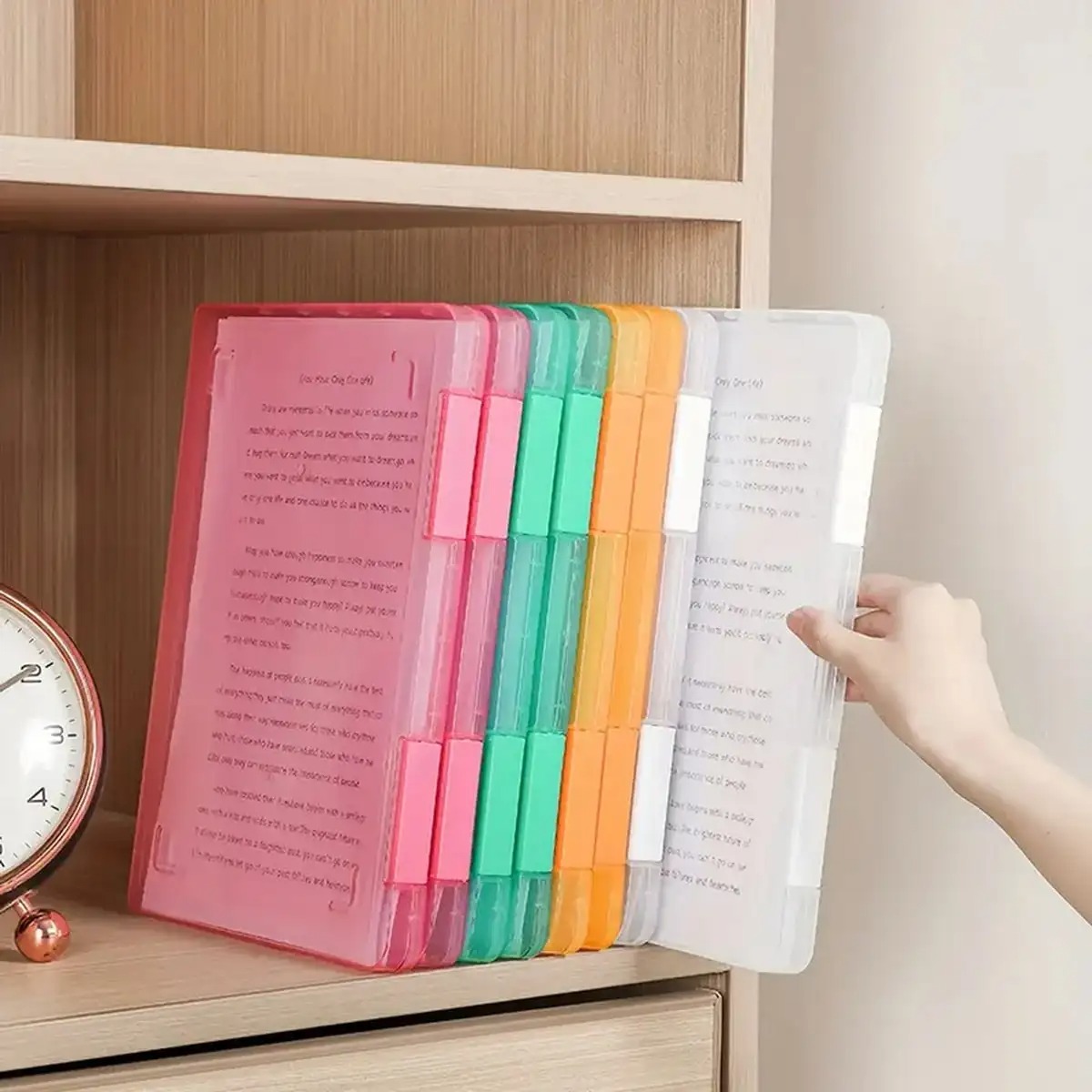 1pc Multi-schicht Tragbare Dat – Binder Storage Box Bewertung und Preis