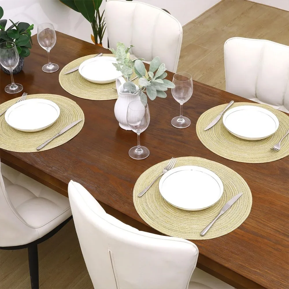 Set aus 4 10/34CM Glitzer Rund – Conference Table Round Bewertung und Preis