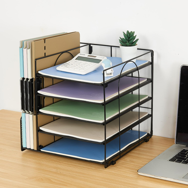 5 schicht Papier Datei Rack Bü – Binder Storage Box Bewertung und Preis