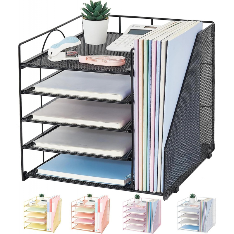 5 schicht Papier Datei Rack Bü – Binder Storage Box Bewertung und Preis