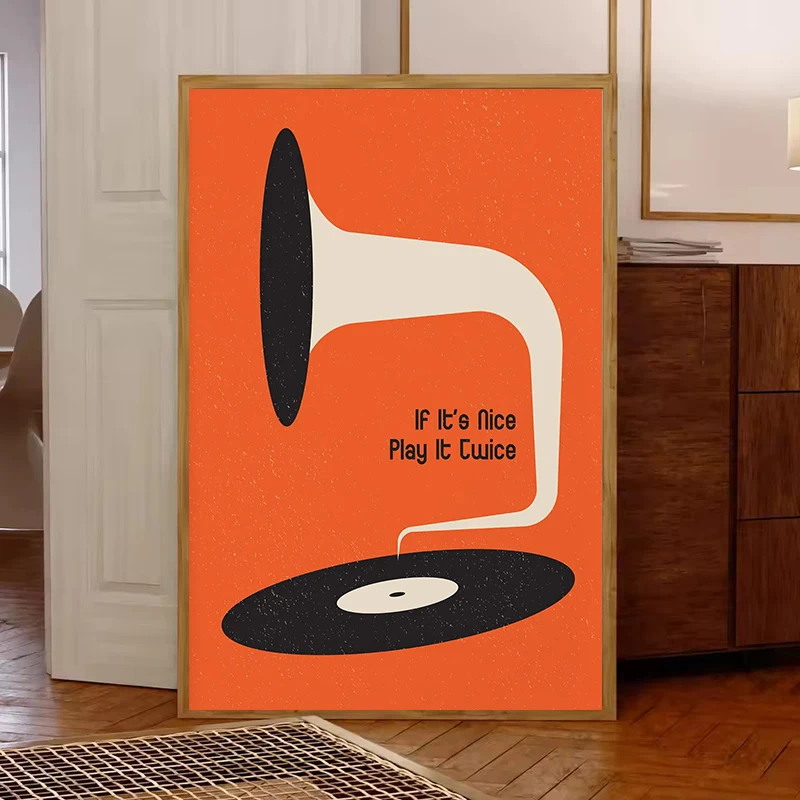 Mid-Century Vinyl-Schallplatte – Office Furniture Direct Bewertung und Preis