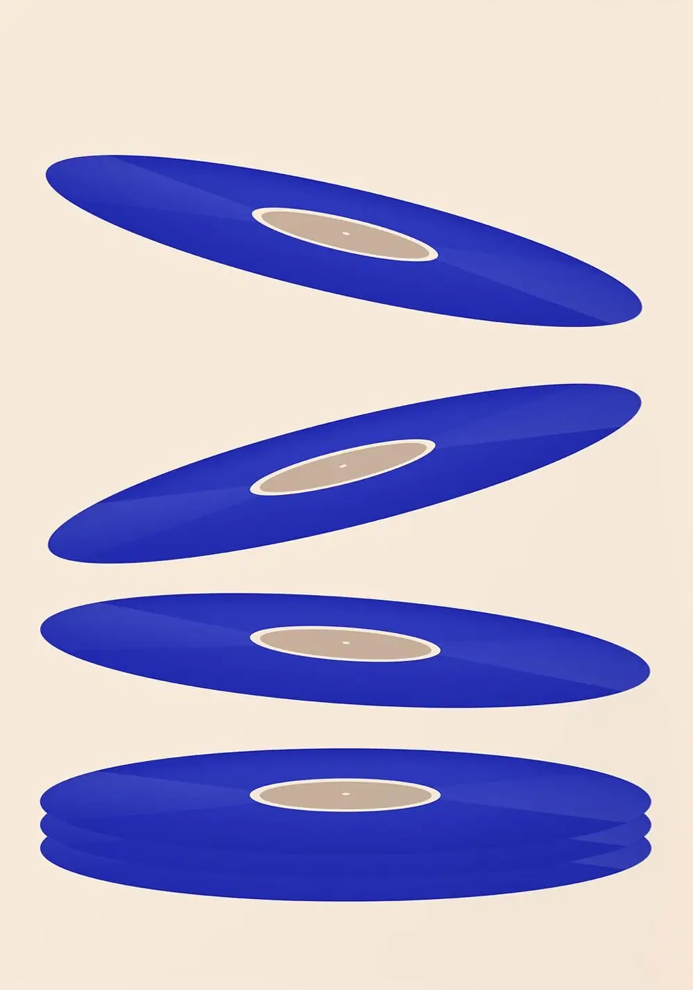 Mid-Century Vinyl-Schallplatte – Office Furniture Direct Bewertung und Preis