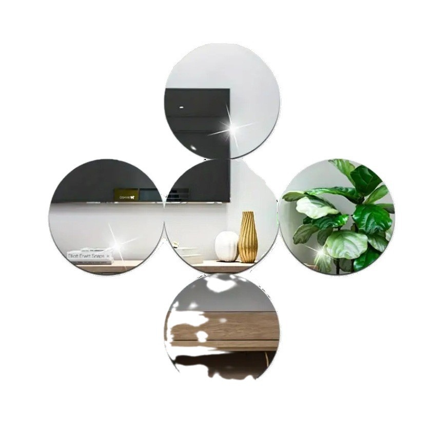 6er-Pack runde Acrylspiegel oh – Conference Table Round Bewertung und Preis
