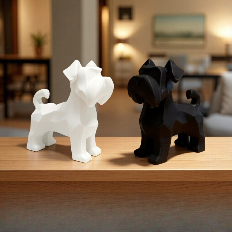 Schnauzer-Hundefiguren aus Kun – Office Furniture Hon Bewertung und Preis