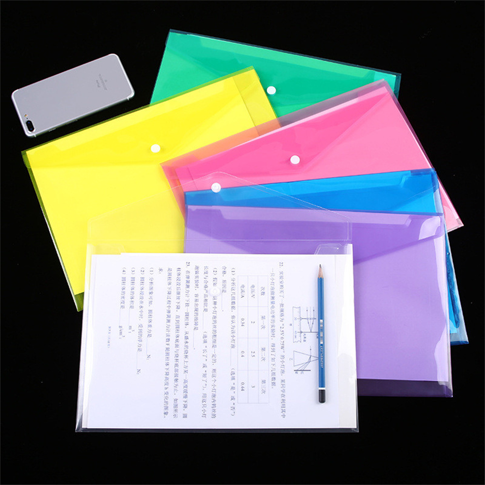 Druckknopf Datei Tasche transp – Binder Storage Box Bewertung und Preis