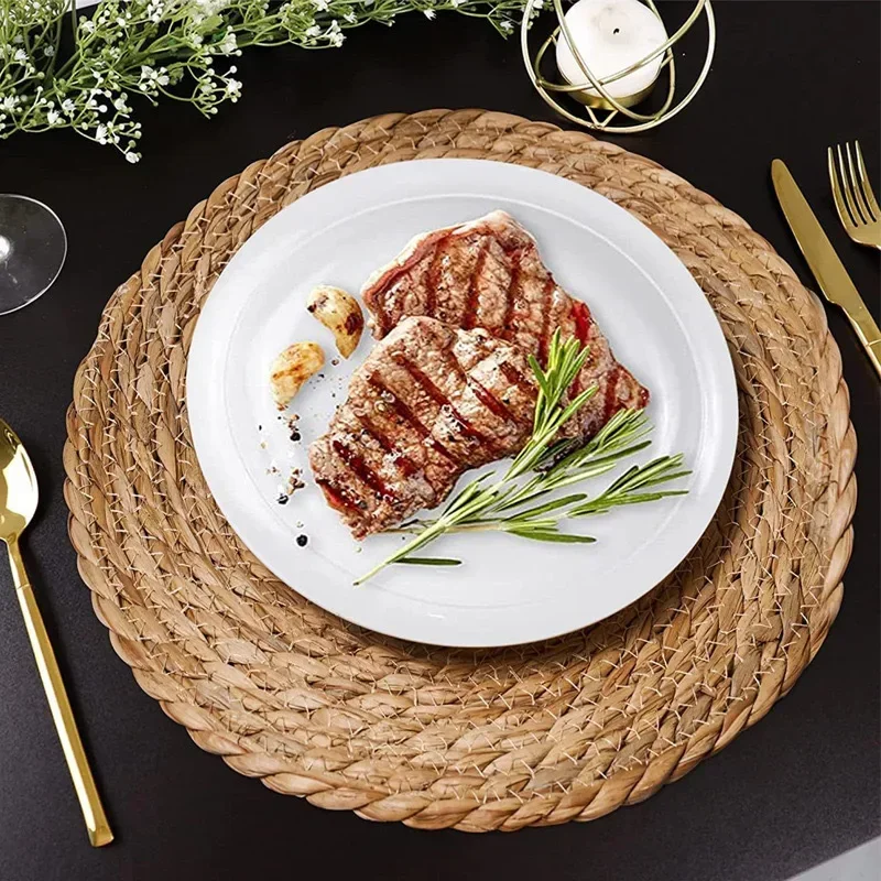 Handgewebte Rattan-Tischsets – – Conference Table Round Bewertung und Preis