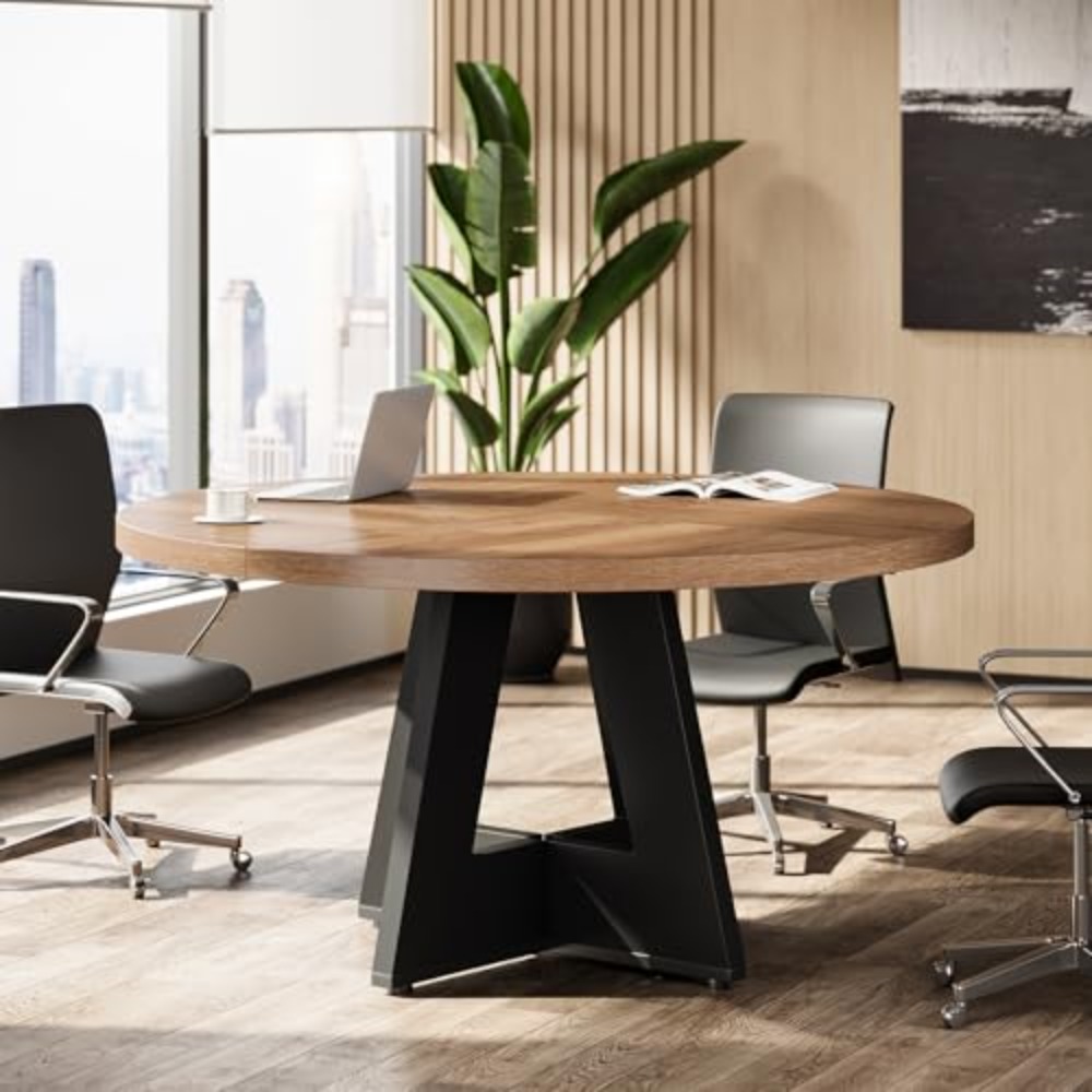 47-Zoll Runder Konferenztisch  – Conference Table Round Bewertung und Preis