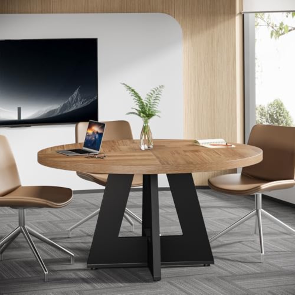 47-Zoll Runder Konferenztisch  – Conference Table Round Bewertung und Preis