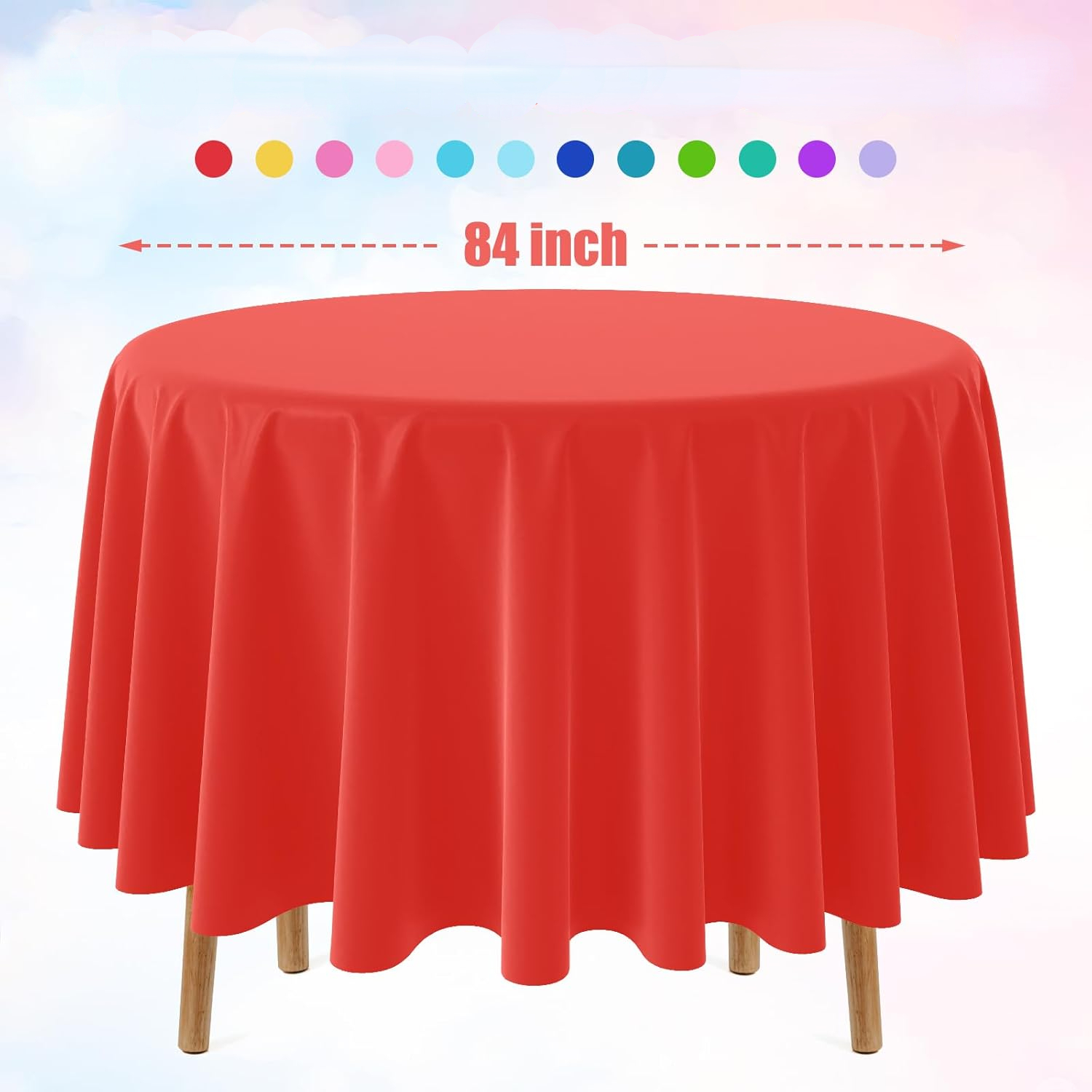 Runde einfarbige Einweg-Tischd – Conference Table Round Bewertung und Preis