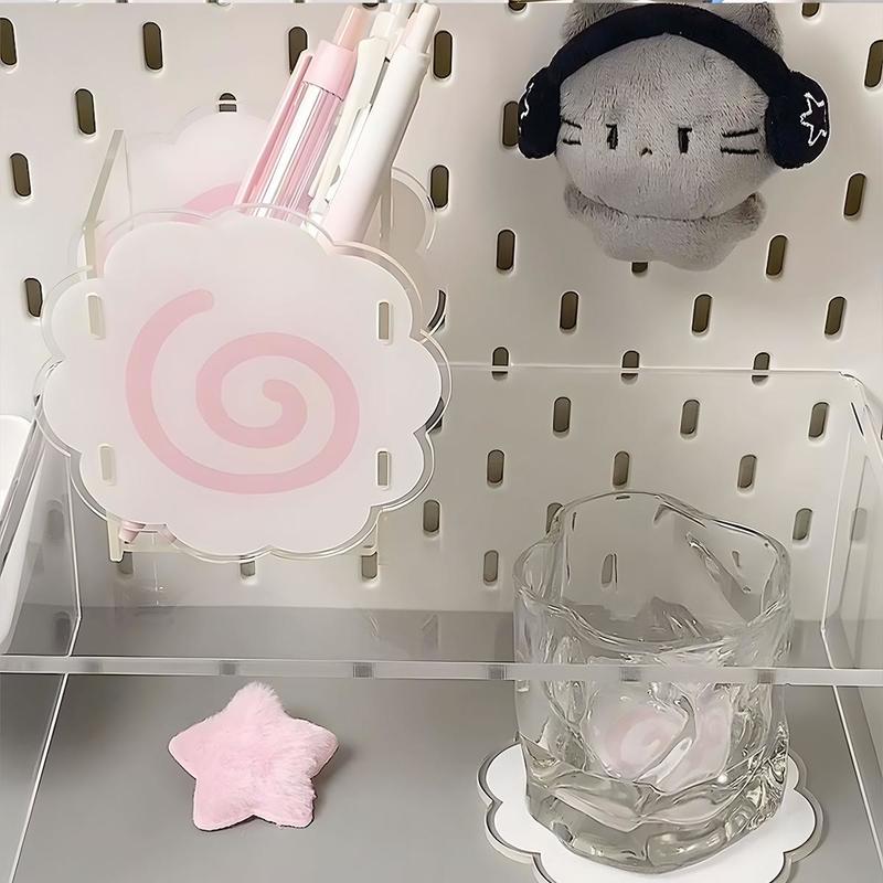 Niedlicher Narutomaki-förmiger – Pegboard Office Organizer Bewertung und Preis