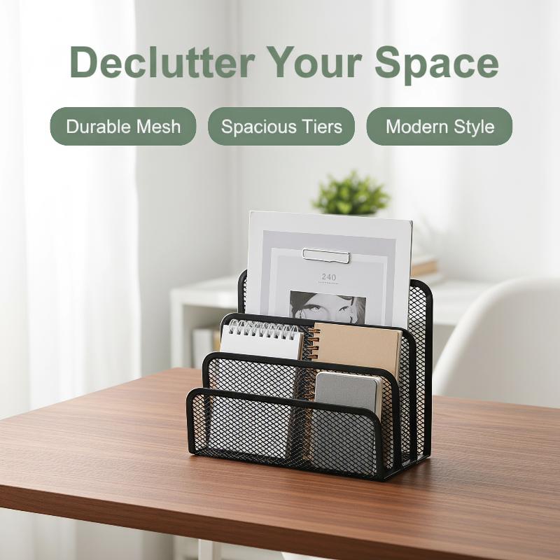 Schwarzer Metall-Netz 3-stufig – Pegboard Office Organizer Bewertung und Preis