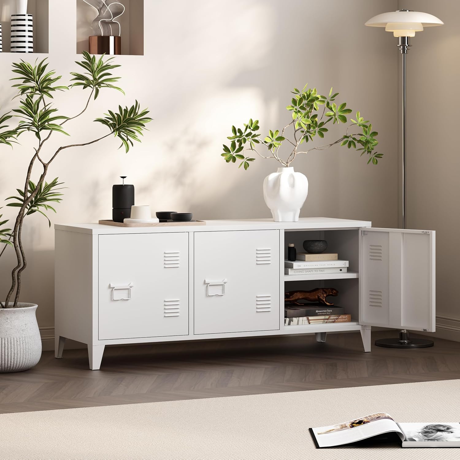 Moderner TV-Ständer, Entertain – Office Furniture Credenza Bewertung und Preis